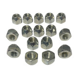 Kit 6 Porcas De Roda Nissan Versa Livina Vazada Zincada
