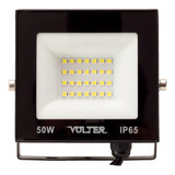 Kit 6 Projetores Led 50w Prova Agua Luz Fria 4000 Lumens
