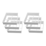 Kit 6 Prolongador Laje Solar Ecolaje Para Tijolo Vidro H12