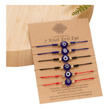 Kit 6 Pulseiras Olho