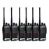 Kit 6 Radio Baofeng Bivolt Walk Talk C nfs Bandas De Freq ência Baofeng Cor Preto