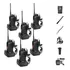 Kit 6 Radios Comunicador Baofeng777s 12km 16 Canais Original