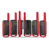 Kit 6 Radios Comunicador