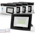 Kit 6 Refletor Holofote Super Led 200w Bivolt Prova D água Verde