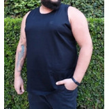 Kit 6 Regata Lisa Tamanho Grande Plus Size Poliéster