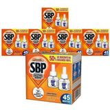 Kit 6 Repelente Sbp Elétrico Refil Líquido 45 Noites 2