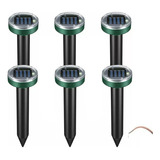 Kit 6 Repelente Solar Ultrassônico De Cobra Escorpião