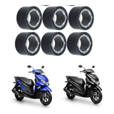 Kit 6 Rolete Contra Peso Embreagem Fluo 125 2023 2024 2025