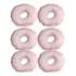 Kit 6 Rosquinhas De Amamentação Absorventes Seios Algodão