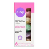 Kit 6 Sabonete Hidratante Creme Vegetal Sortidos