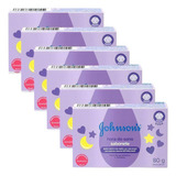 Kit 6 Sabonete Infantil Barra Johnsons Baby Hora Do Sono