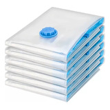 Kit 6 Saco À Vácuo 60x80 Organizador Edredom Cobertor Roupa