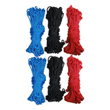Kit 6 Sacos Trançados Resistente Grande Porta Feno Muares