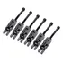 Kit 6 Saddles Carrinhos Pretos Para Ponte Floyd Rose Preta