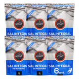 Kit 6 Sal Marinho De Mossoró Grosso Smart 1kg