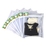 Kit 6 Saquinhos Organizadores Maternidade Viagem Bebê