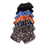 Kit 6 Shorts De Malha Viscose P Praia Piscina Verão Dia Sol
