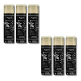 Kit 6 Spray Glitter Brilho Carnaval Cabelo Roupa Dourado