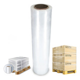 Kit 6 Stretch Gs Filme Bobina Virgem 50cm 300m 3kg 0 22mic