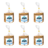 Kit 6 Stroopwafel Moinho Wafers Embalagem 8un 230g