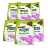 Kit 6 Substrato Para Orquídeas Forth Plantio E Replantio 1kg