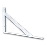 Kit 6 Suporte De Prateleira Mão Francesa Leve Reforçado 25cm