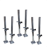 Kit 6 Suportes Nivelador De Régua 50cm Assentamento Azulejo