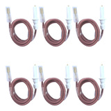 Kit 6 Tampinhas 6 Velas Fogao Brastemp Clean 2gd 4pq