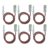 Kit 6 Tampinhas 6 Velas Fogao Brastemp Clean 2gd 4pq
