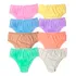 Kit 6 Tanga Plus Size 100% ALG. Xgg-g1-g2 Atacado Revenda
