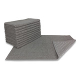 Kit 6 Tapete Piso Banheiro Antiderrapante Saída Banho 550g m Cor Cinza