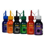 Kit 6 Tintas Para Pincel De Quadro Branco 100 Ml