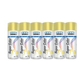 Kit 6 Tintas Spray Dourado 350ml Tekbond