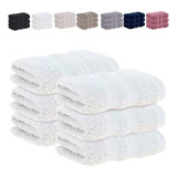 Kit 6 Toalha De Lavabo Egípcio 100 Algodão Buddemeyer