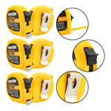 Kit 6 Trenas Curta De Aço 3 Metros Alta Qualidade Vonder
