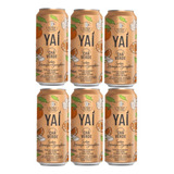Kit 6 Un Cha Verde Laranja E Gengibre Zero Acucar Yai Lata 2