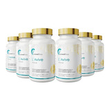 Kit 6 Un Lavive Pro Relax 1450mg 60 Caps Sono Humor Estresse