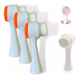 Kit 6 Unidade Escova Para Lavar Rosto Escova Facial Skincare