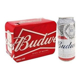 Kit 6 Unidades Cerveja Budweiser 473ml