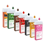 Kit 6 Unidades Refil Cera Depilatória Roll on Depilflax 100g