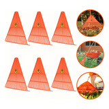 Kit 6 Vassouras Plástica Tramontina 18 Dentes Sem Cabo
