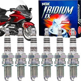 Kit 6 Velas Iridium Ngk Dpr7eix-9 Honda Gold Wing 1500 Todas