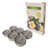 Kit 6 Velas Relaxamento Rechaud Difusor Flutuante Foundue