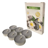 Kit 6 Velas Relaxamento Rechaud Difusor Flutuante Foundue