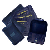 Kit 6 Viagem Nécessaires Porta Sapato Viaje Com Conforto