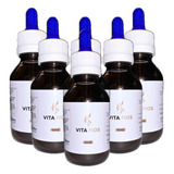 Kit 6 Vita Fios Crescimento Rápido Capilar barba sobrancelha
