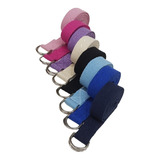 Kit 6 Yoga Strap Cinto Para Alongamento Escolha A Sua Cor