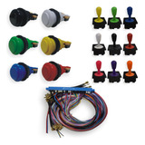 Kit 60 Botões Nylon C Micros 6 Comandos 3 Cabos 28 Pinos