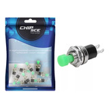 Kit 60 Botões Pbs 110 Verde Normalmente Aberto