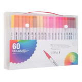 Kit 60 Brush Caneta